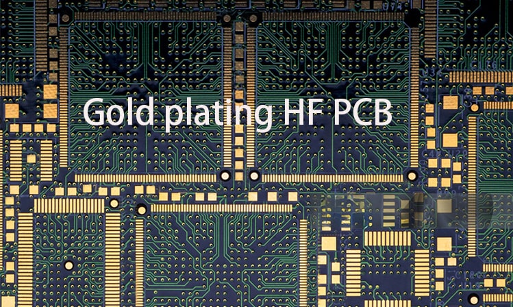 Gold plating pcb