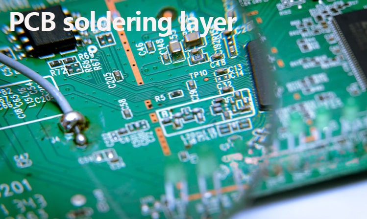PCB soldering layers PCB soldering layers