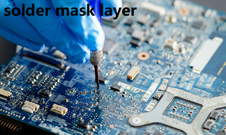 solder mask layer solder mask layer