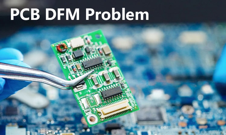 PCB DFM problem PCB DFM problem